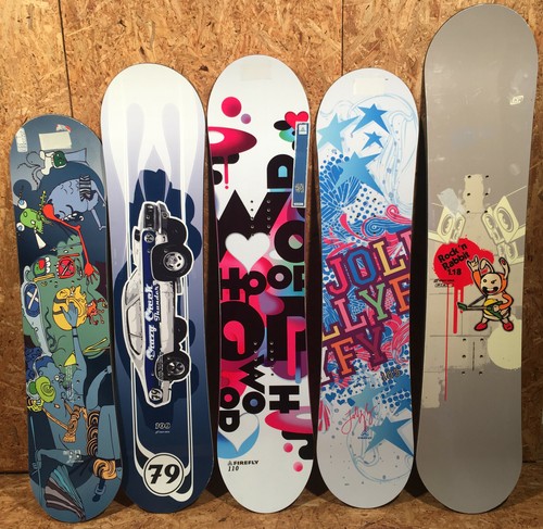 Verschiedene kinder snowboards - verschiedene, kinder-snowboards