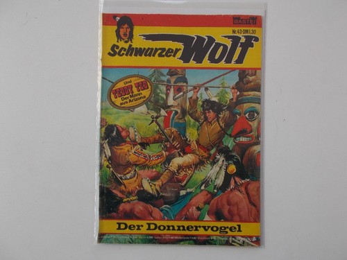 Schwarzer wolf bastei - schwarzer, 43