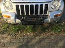 JEEP CHEROKEE KJ STOSSSTANGE STOSS STANGE VORNE MIT HALTEPLATTE FÜR SEILWINDE !!