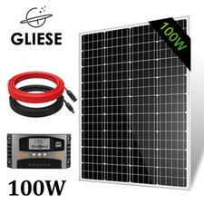 100W 12V Solarpanel Set