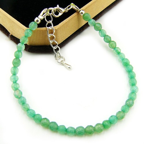 Smaragd armband rund - smaragd,