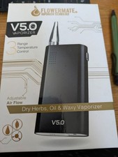Flowermate V5.0 Vaporizer, Verdampfer Herbs/Oil/Wax, schwarz