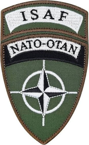 Original nato patch isaf - nato,