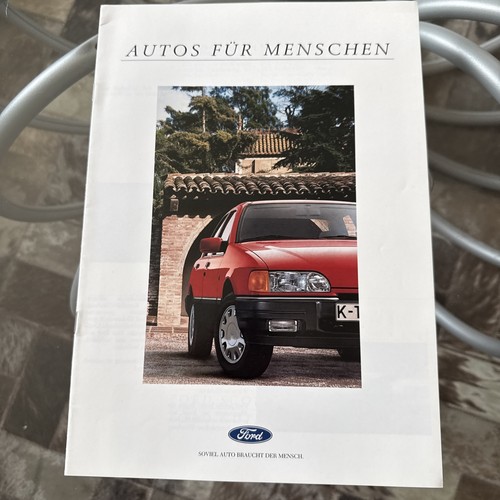 Ford gesamtbroschüre 1987 - gesamtbroschüre,