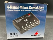 Monacor MPB-41 Mikrofon Signal