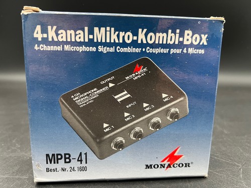 Monacor mpb mikrofon signal - mpb-41,