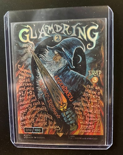 Glamdring serialized 10 - serialized, 10/100