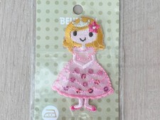 Prinzessin Bügelbild Patch