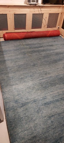 Indischer wollteppich aus - indischer,
