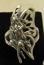 Echte Sterling Silber Ring Fee