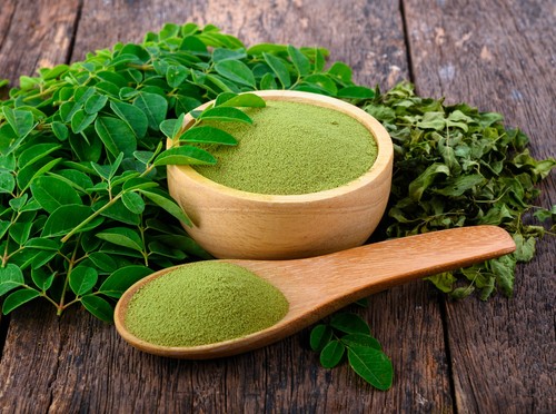 Bio moringa blatt - bio, pulver