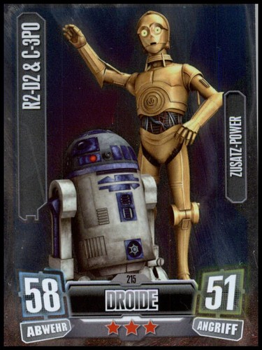 Force attax clone wars - wars, serie