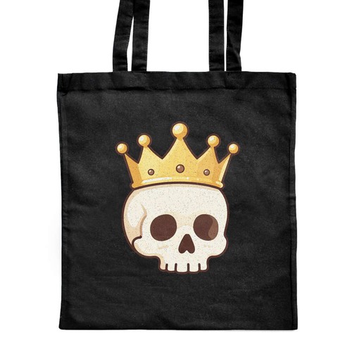 Cartoon crowned skull - 'cartoon, skull'