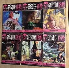 6x Geister-Krimi, Horror