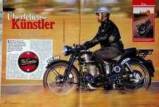 Oldtimer Markt 2557) Velocette MSS 500 mir 21PS in einer seltenen Vorstellung au