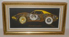 WATCH ART DAVID OF LONDON UNIKAT NR.263/89 CHEVROLET CORVETTE mit MERCEDES UHR