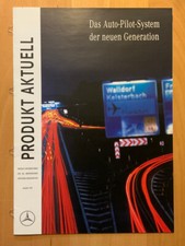 Mercedes Prospekt Produkt aktuell intern Auto Pilot System 08/1997, Top Zustand