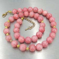 Rhodochrosite halskette kette - rhodochrosite,