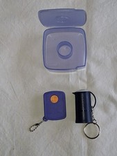 ***Tupperware E32 Etiketten-Abroller + 2 Schlüsselanhänger***