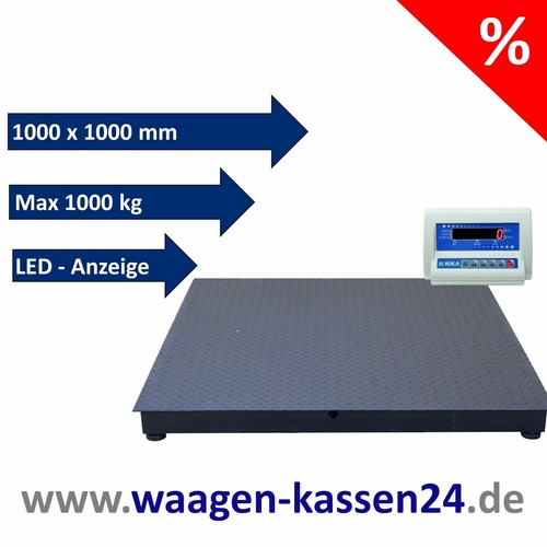 Bodenwaage 1000kg 1000 - x,