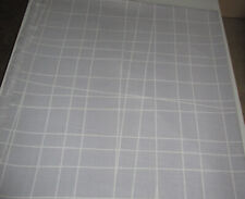 Stoffrest 1,32 m x 3,70 m - hellgrau-weiß