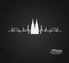 Köln Herzlinie  Aufkleber I