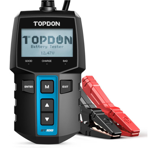 Bt100 autobatterie tester - tester, 12v