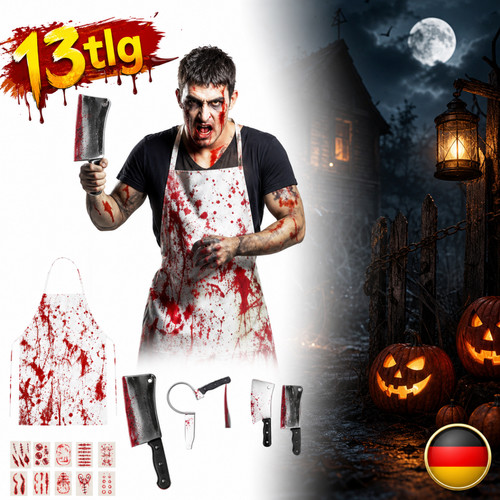 Metzger kostüm halloween - metzger,