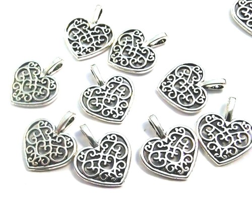 Anhänger charms herz - 10,