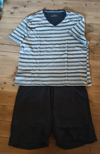 Herren pyjama kurz shirt hose - herren, shirt+hose