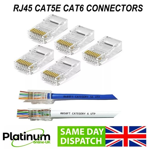 Rj45 durchgangsstecker - rj45,