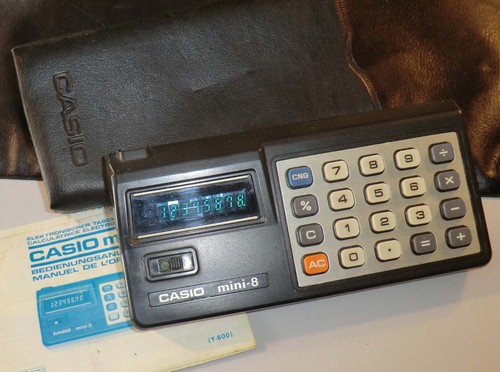 Casio mini historisch - mini-8,