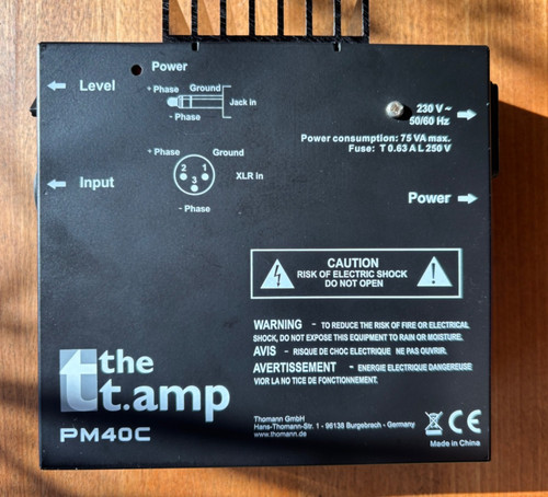 The amp pm40c - pm40c, endstufenmodul