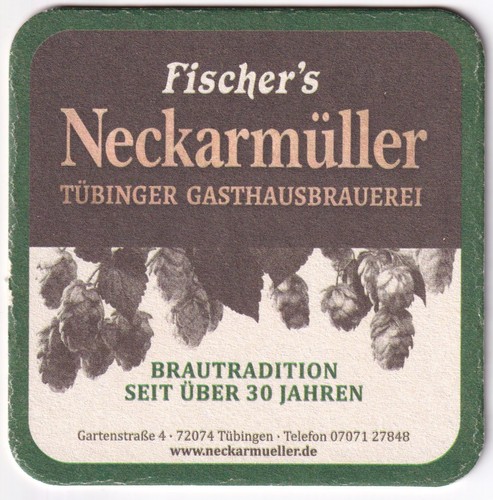 Bierdeckel neckarmüller - 🍺,