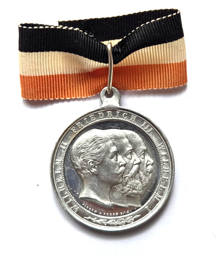 Medaille kaiser friedrich - medaille,