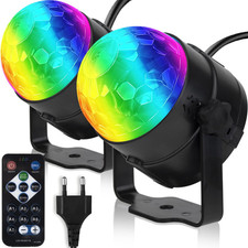 2Er-Pack Discokugel Partylicht