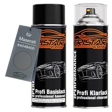 Autolack Spraydosen Set für Maserati 64048400 Grigio Alfieri Metallic