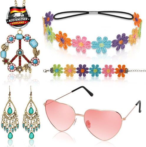 Hippie accessoires set - hippie,