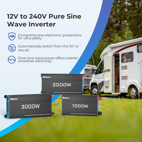 Renogy 1000w2000w3000w 12v - 12v, zu