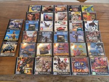 33 STÜCK PS1 SPIELE CD meist