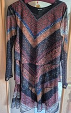 Desigual Damenkleid Meshoptik