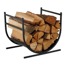 Kaminholzregal Brennholzregal Feuerholzregal Holzlager Holzständer halbrund