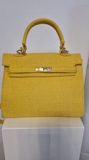 Tasche, strahlendem Gelb