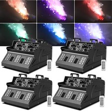 2000W Nebel​ Seifenblasen Maschine Bubble Fog Machine RGB DMX mit Fernbedienung