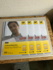 4x 3 Versandtaschen weiß B4