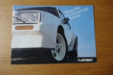 OPEL MANTA 400 - Prospekt / Poster - 1981 - selten + gut erhalten