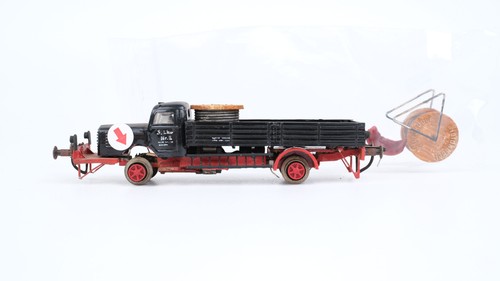 Eigenbau schienen lkw 2 - h0, schienen-lkw