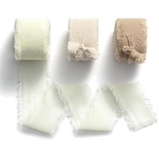 Geschenkband Stoffband Chiffon