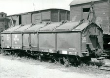 Sammlungsauflösung 5 Originalfotos Schmalspurgüterwag DR der 60er Jahre (100)