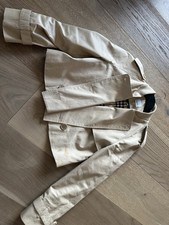 Burberry Trenchcoat, Kurze Jacke, Kurzer Trenchcoat,Designer, Xs, Damen Jacke